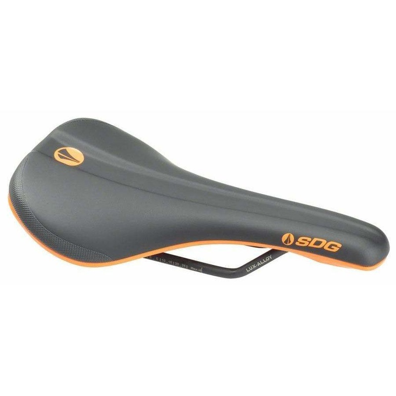 Bel-Air V3 Saddle Lux-Alloy Rails Orange Grey