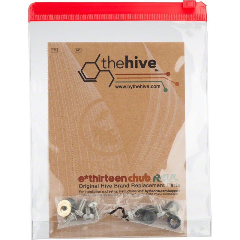 e*thirteen ISCG Bolt kit 8mm/12mm Button Head Bolts and Chain Line Spacers