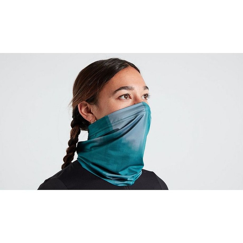 Distortion Neck Gaiter Vivid Coral One Size