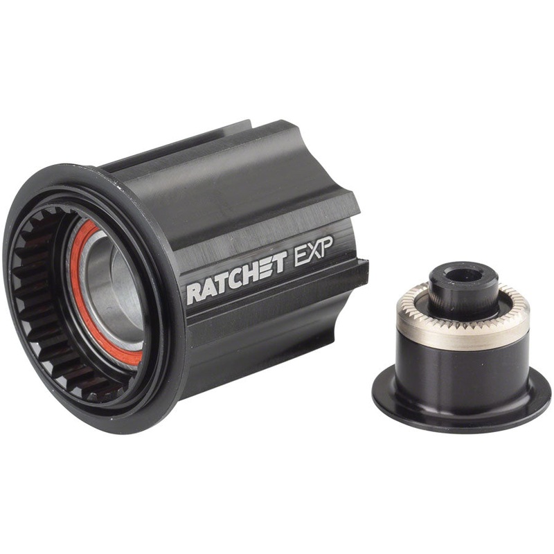 DT Swiss Ratchet EXP Freehub Body – Campagnolo 9 – 12s, Standard, Aluminum, Sealed Bearing, QR x 130/135 mm, Kit w/ End Cap