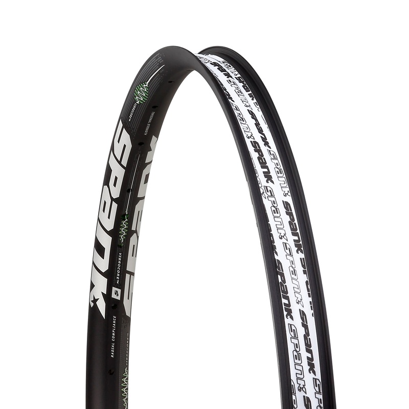 Spank 350 Vibrocore Rim – 27.5″ Disc Black 32H