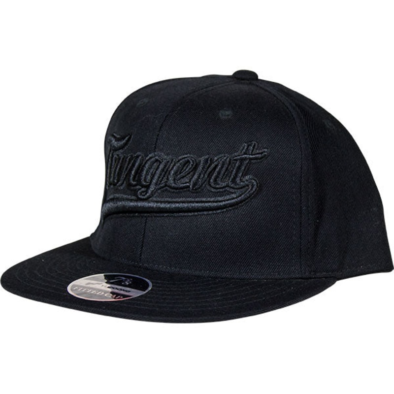 Tangent Youpoong Fitted Hat-Black/Black 7 1/2″