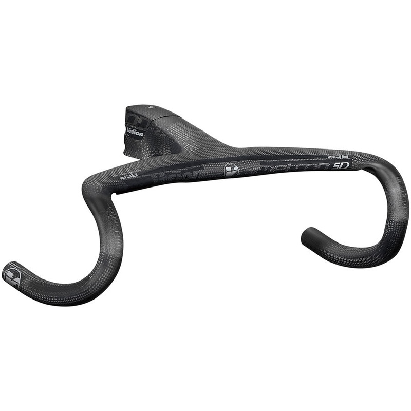 Vision Metron 5D ACR 3K Integrated Handlebar 110mm Stem Length 440mm Width -6 Angle Internal Cable Routing ACR  Carbon