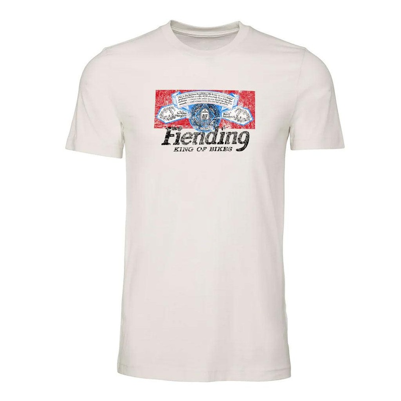 Fiend Shirt King Of Bikes (Vintage White) White M