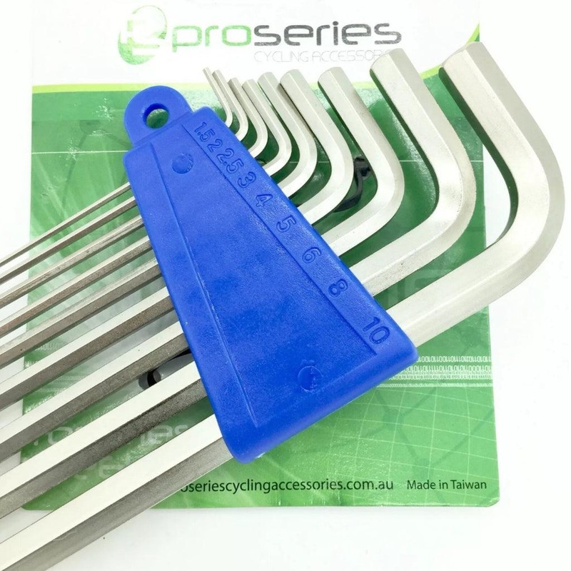 Hex/Allen Key Set Chrome