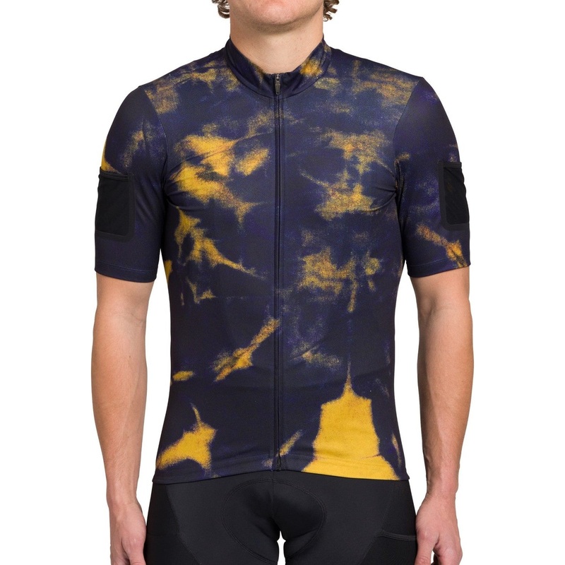CUORE Men’s Working Title Bike Jersey Blue X-Small