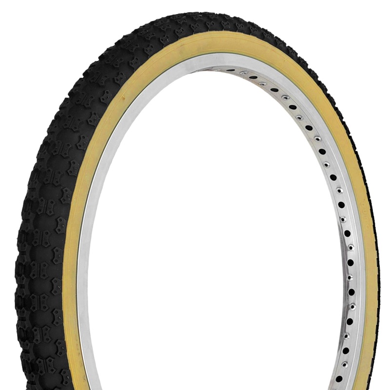 24×2.125 Duro Comp 3 III tread BMX Tire – Black w/ Gumwall