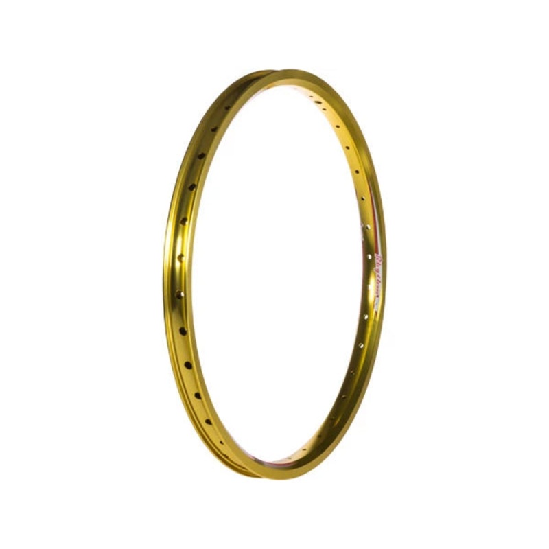 Crupi Rhythm Section Alloy BMX Rim-Gold-28H-20×1 3/8″ 20×1 3/8″