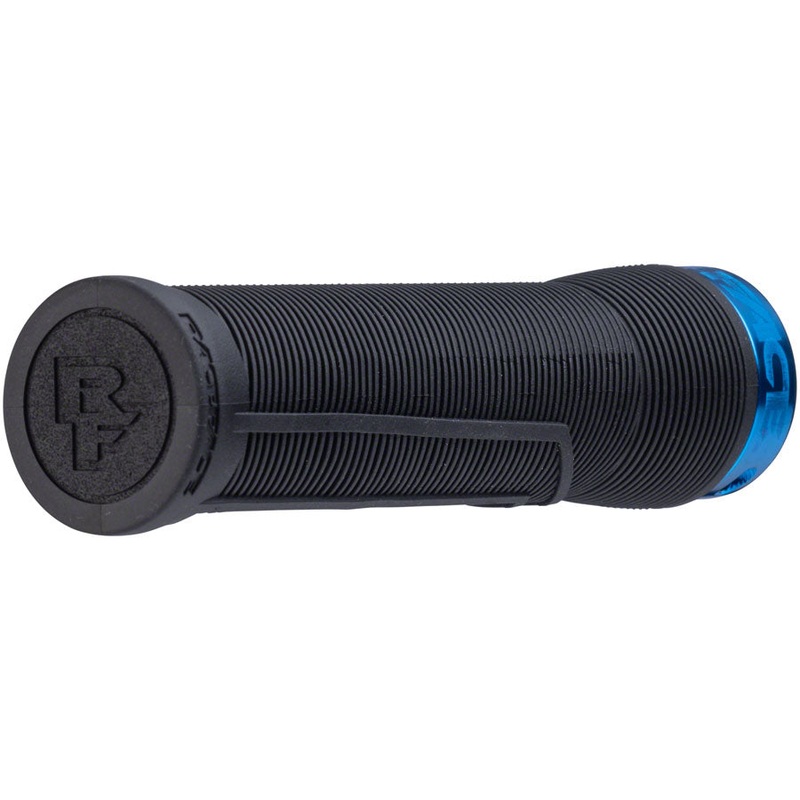 RaceFace Chester Grips – Lock-On, Black/Blue, 31mm