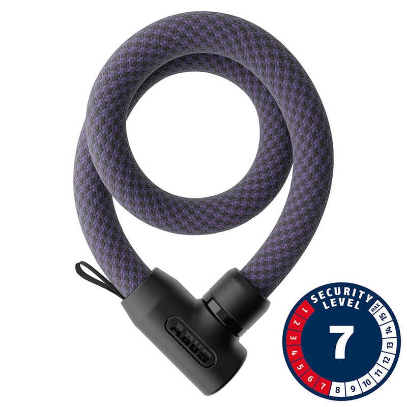 Abus Yarnit 4004K Chain Lock Key 4mm 110cm 3.6′ Midnight Purple