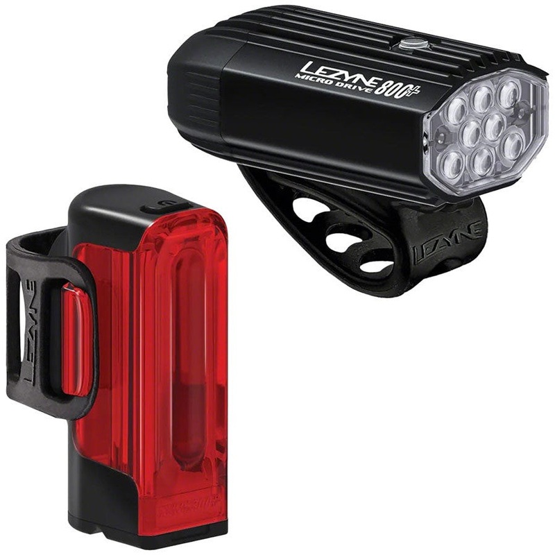 MicroDrive 800+/Strip Drive 300+ Headlight/Taillight Set –  Black