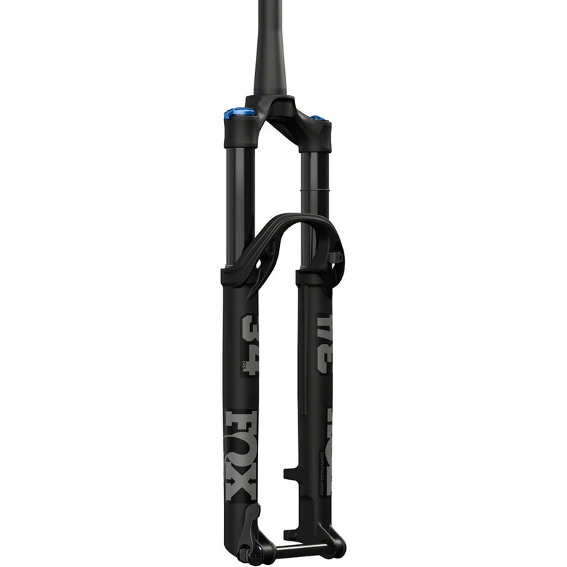 FOX 34 SL Performance Suspension Fork – 29″ 120 mm 15QR x 110 mm 44mm Offset GRIP Damper 3-Position Matte BLK