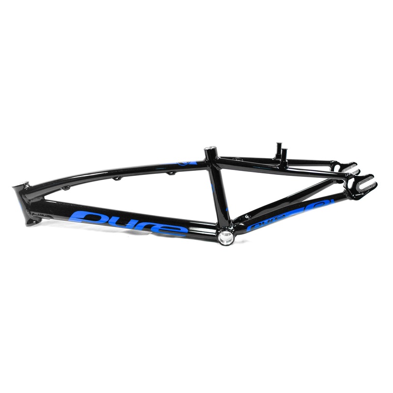Pure V5 BMX Race Frame-Black/Blue Junior