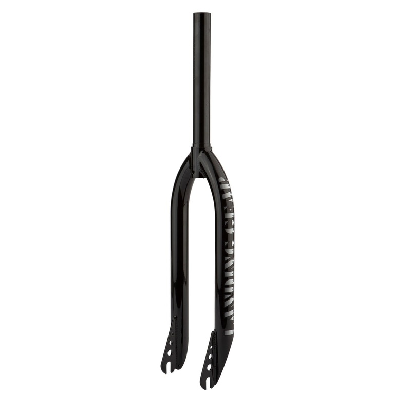 SE Bikes Landing Gear Threadless Chromoly BMX Fork-24″-10mm Black