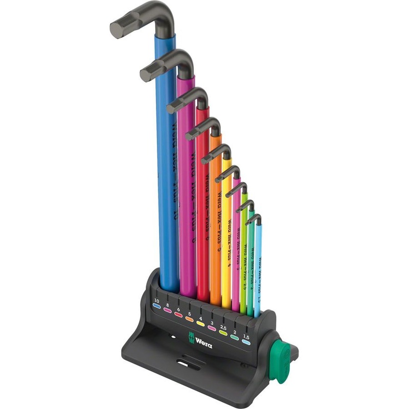 950/9 Hex-Plus SB L-Key Hex Wrench Set 950/9 Hex-Plus Multicolor 3 L-Key Wrench Set – Metric