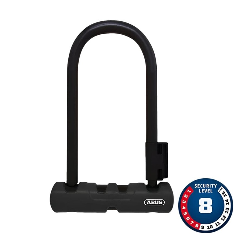 Abus Ultra 410 Mini U-Lock Black 12mm/15.0cm x 18.0cm/5.9″ x 7.1″