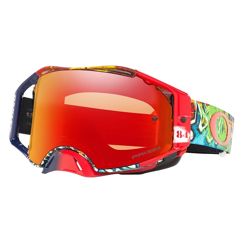 OAKLEY AIRBRAKE MX HERLINGS SIG GRAFFITI GOGGLE PRZMM MX TORCH