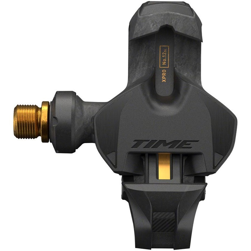 XPRO 12 SL Pedals XPRO 12SL Pedals – Single Sided Clipless, Carbon, 9/16″, Carbon/Gold, QF 51, B1