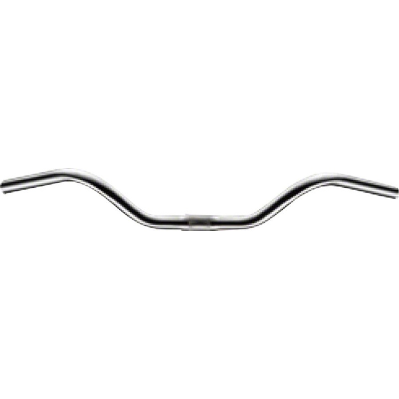 Zoom Cruiser Handlebar: 595mm Wide, 66mm Rise, 43 Degree Sweep, 25.4 Diameter
