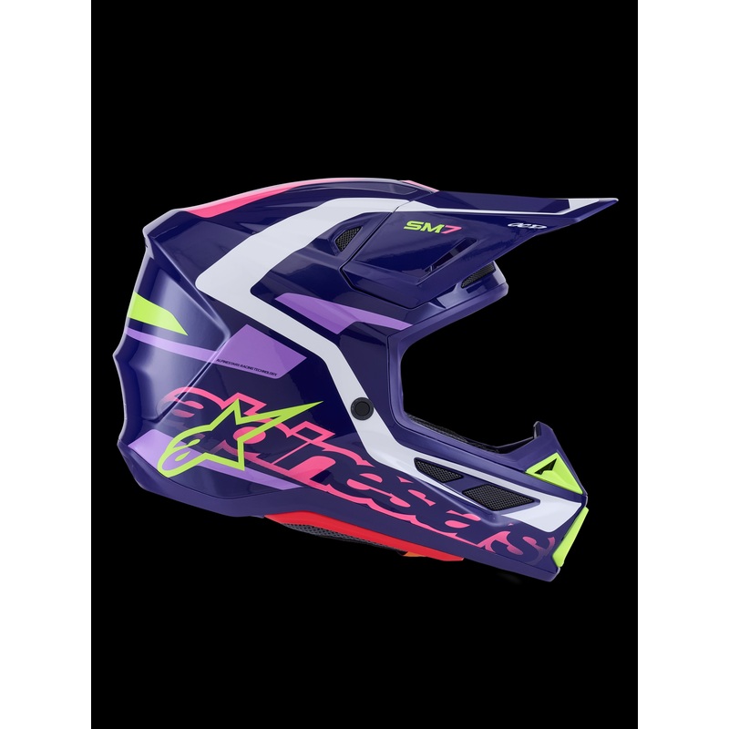 ALPINESTARS 2026 Sm7 Deed Helmet Purple/Pink Small