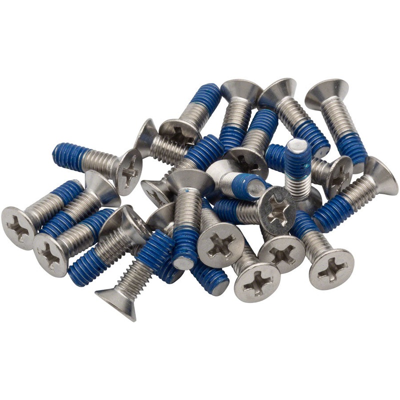 BikeFit Cleat Screws – 4-hole, Speedplay Compatible, 15mm, 25-pack