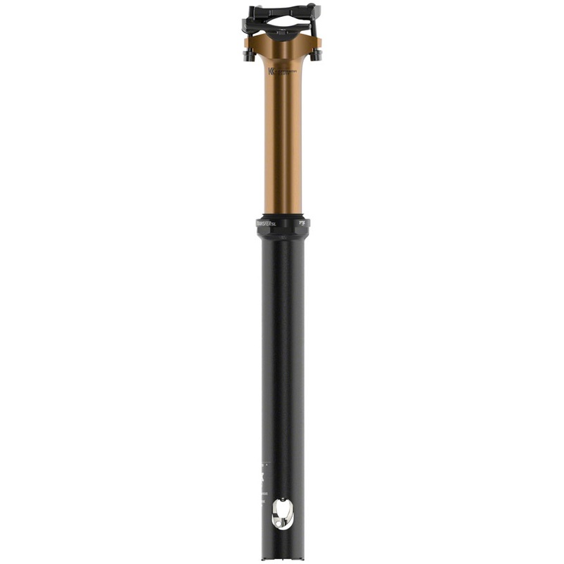FOX Transfer SL Factory Dropper Seatpost – 30.9, 75 mm, Internal Routing, Kashima Coat Upper