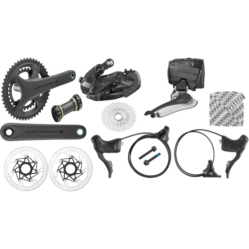 Campagnolo Super Record Wireless S Matte Black 12 Speed Hydraulic Disc Brake Complete Groupset
