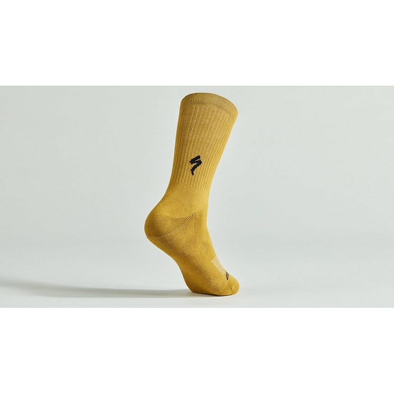 Specialized cotton tall sock harvest gold xl