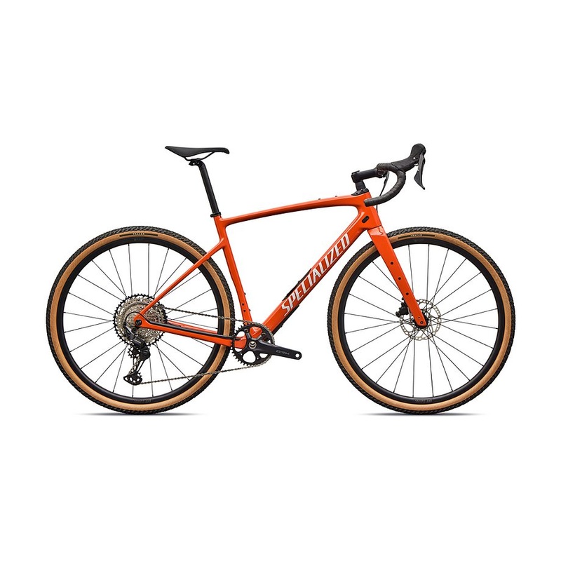 2026 Specialized Diverge Sport Bike Deep Orange/Dune White 58