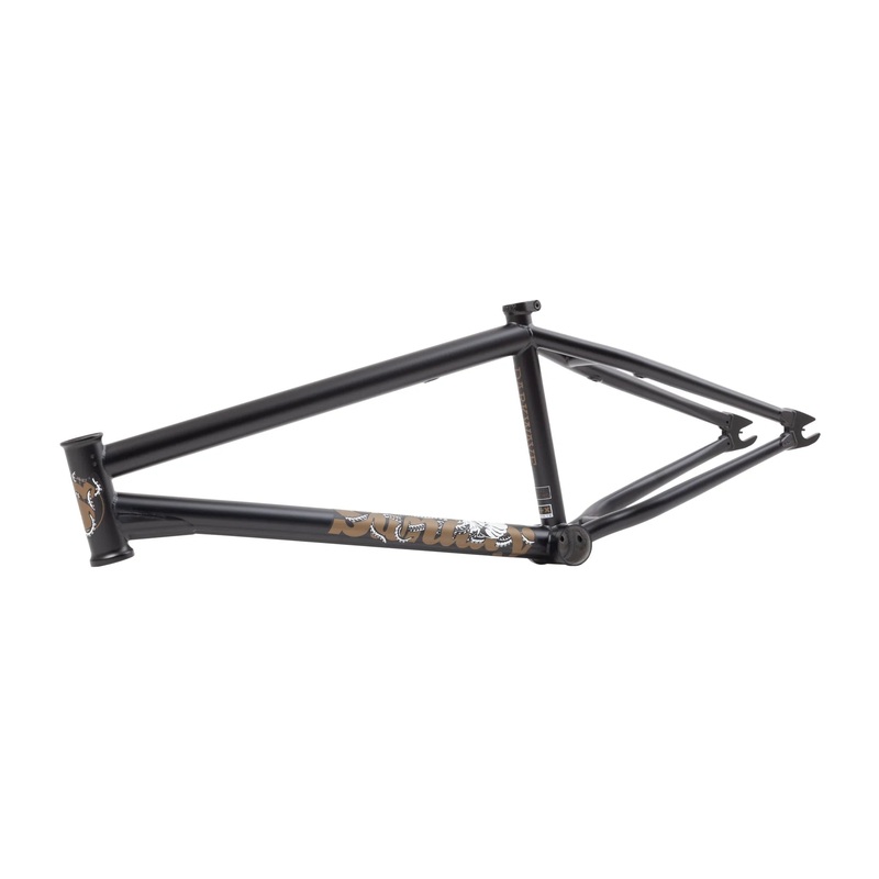 Sunday Darkwave Frame 20.75″ Matte Black/Gold Octopus stickers