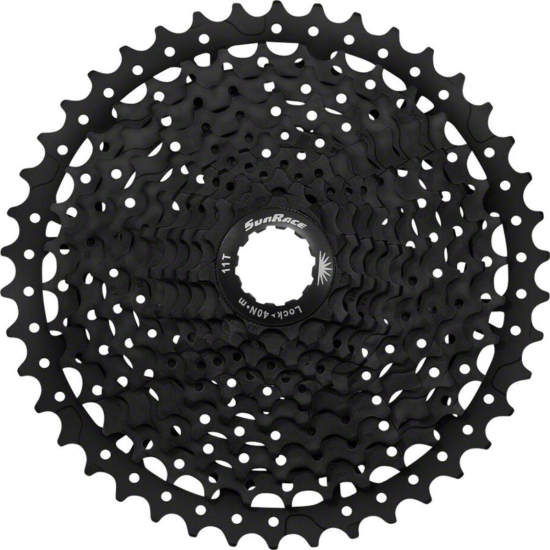 SunRace MS8 Cassette – 11 Speed 11-42t Black