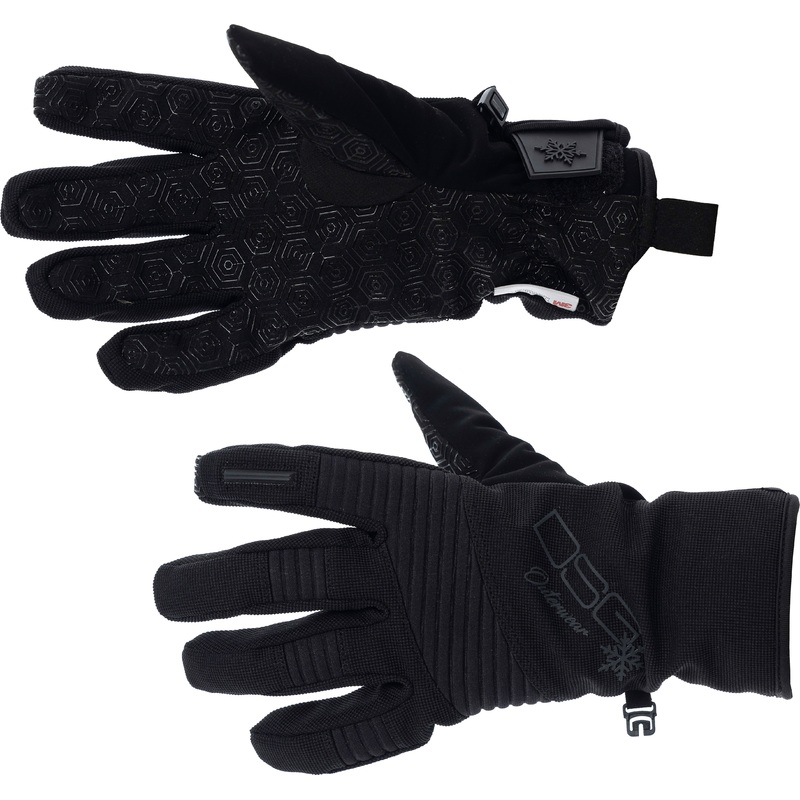 DSG Versa Style Glove Black Xl Neon Coral X-Large