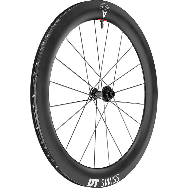 ARC 1100 DiCut Front Wheel ARC 1100 DiCut 65 Front Wheel – 700, 12 x 100mm, Center-Lock, Black