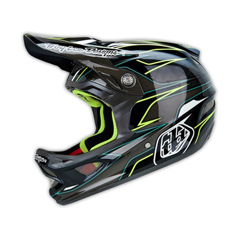Troy Lee 2015 D3 Carbon Helmet-Evo Gray X-Small