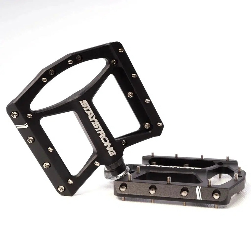 Stay Strong FORCE Pro Platform Pedals Black 9/16 Inch