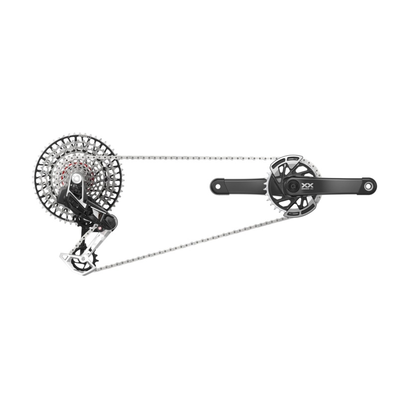 SRAM XX T-Type Transmission Groupset – Spindle Power Meter 165mm