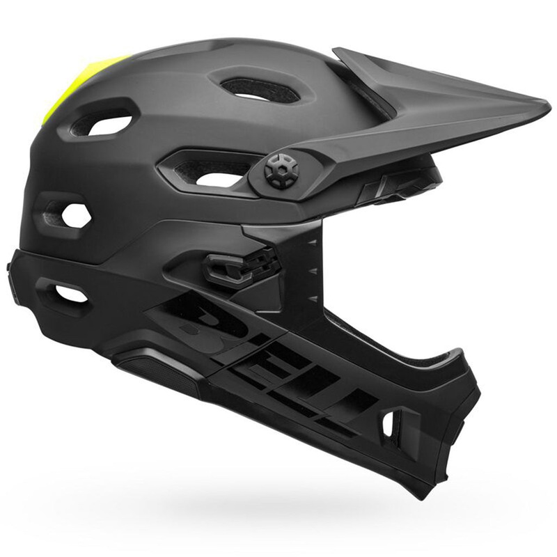 Bell Super DH Spherical BMX Race Helmet-Matte/Gloss Black Large