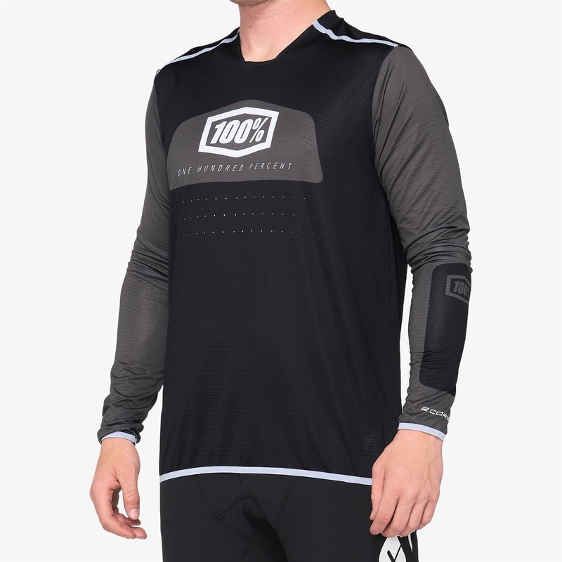 100% R-Core X Race Jersey – Black Large