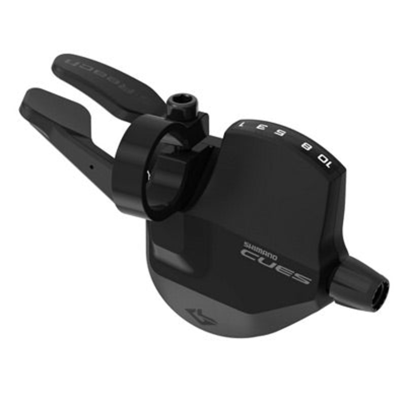 Shim Shifter,Cues,10S,Pod,Rt Sl-U6050-10R,Blk,W/Ogd Cues U6050 10-Speed Shifter  Shifters NA N/A