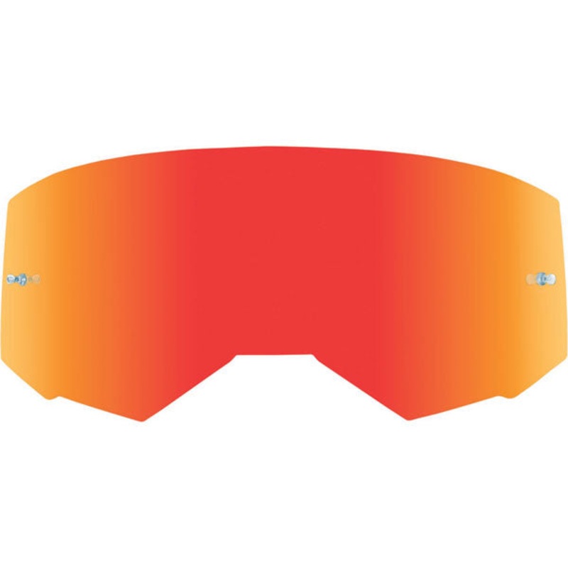 Fly Racing Zone Pro/Zone/Focus Goggles Replacement Lenses-Red Mirror/Smoke