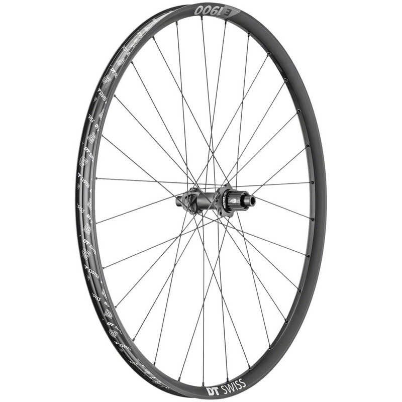 DT Swiss E 1900 Spline 30 Rear Wheel – 27.5″, 12 x 148mm, Center-Lock, Micro Spline, Black