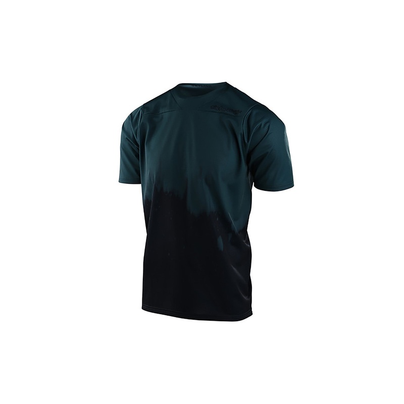 Troy Lee Designs Youth Skyline SS Jersey Diffuze Light Marine/Navy X-Small