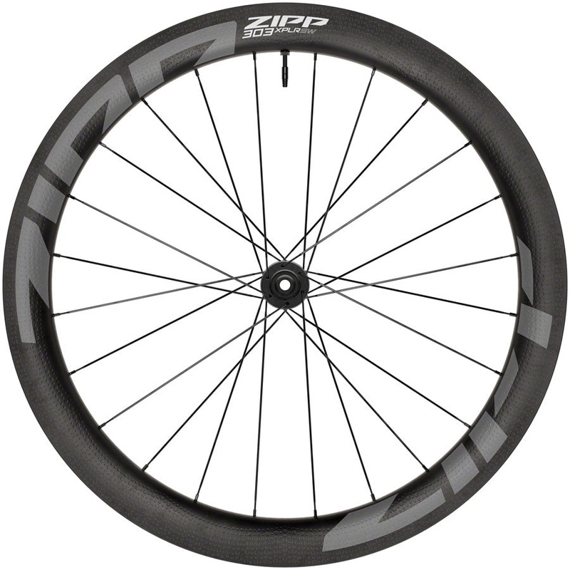 303 XPLR SW Front Wheel – 700, 12 x 100mm, Center-Lock, Carbon, Black, 24H, A1
