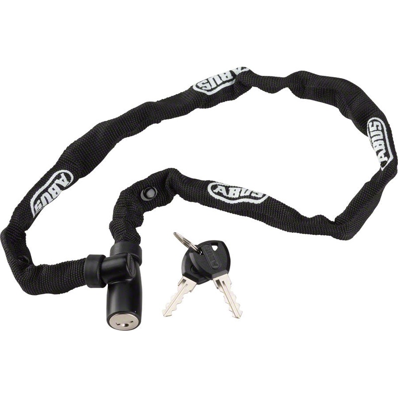 ABUS Keyed Web Chain Lock 1500: 60/4mm, Black