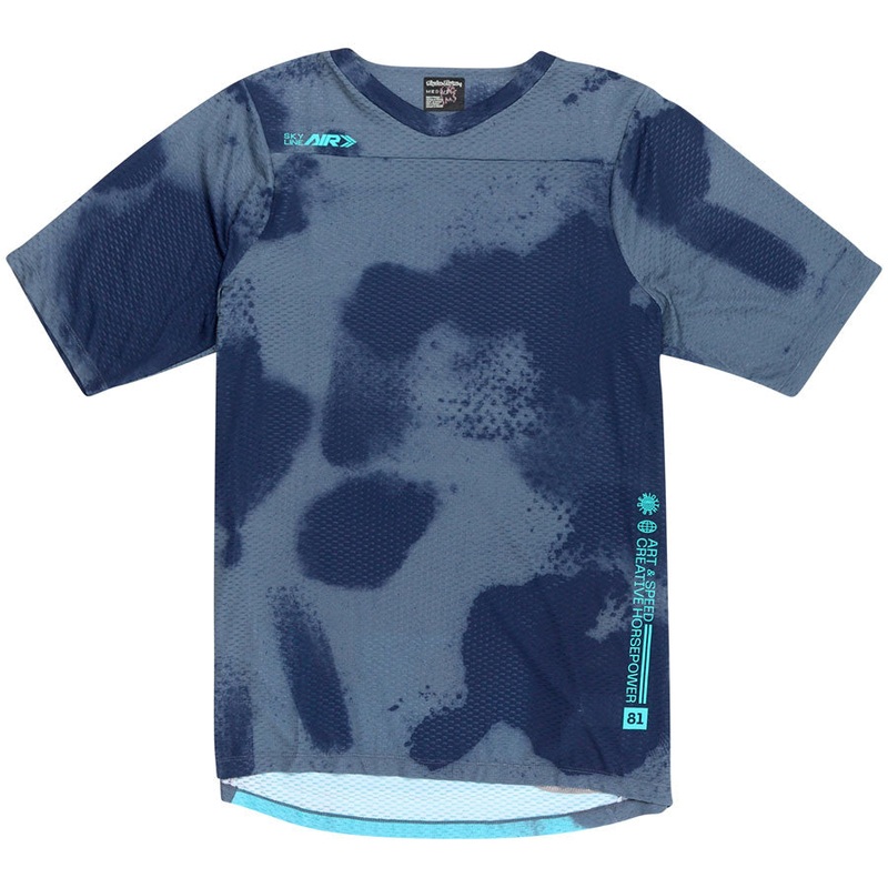 Troy Lee Designs Skyline Air Short Sleeve Jersey  Flared Steel 2X-Large