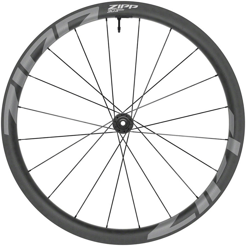 Zipp 303 SW Front Wheel – 700, 12 x 100mm, Center-Lock, Tubeless, Carbon, w/ Wheel Sensor, A1