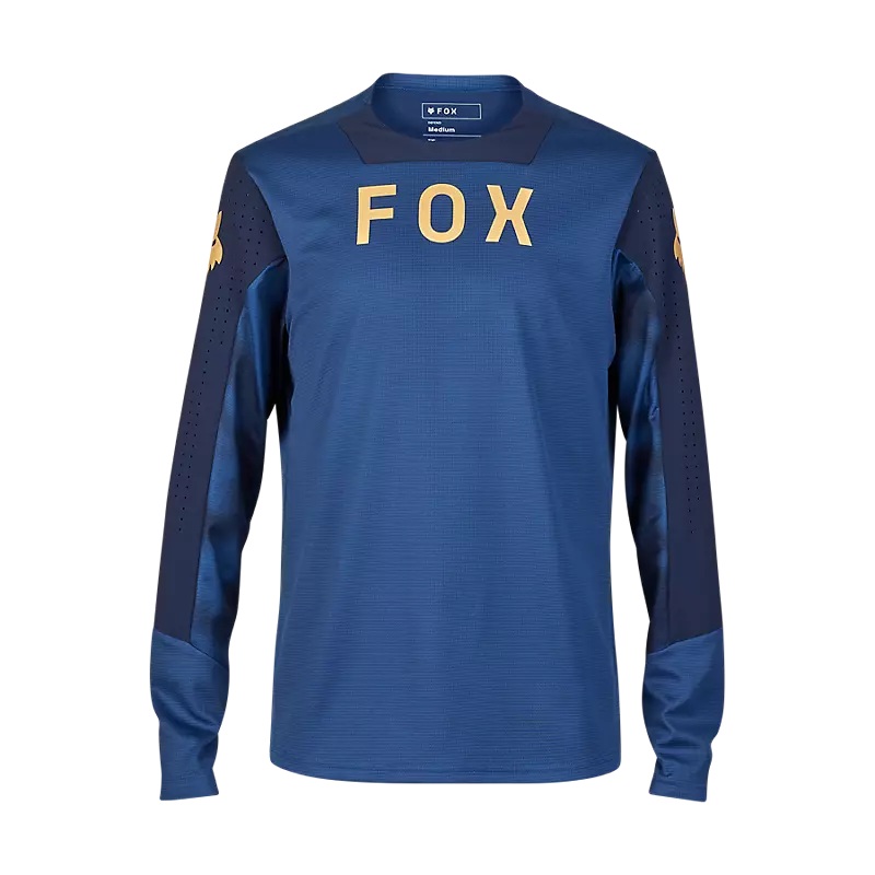 Defend Taunt Long Sleeve Jersey Blue Small