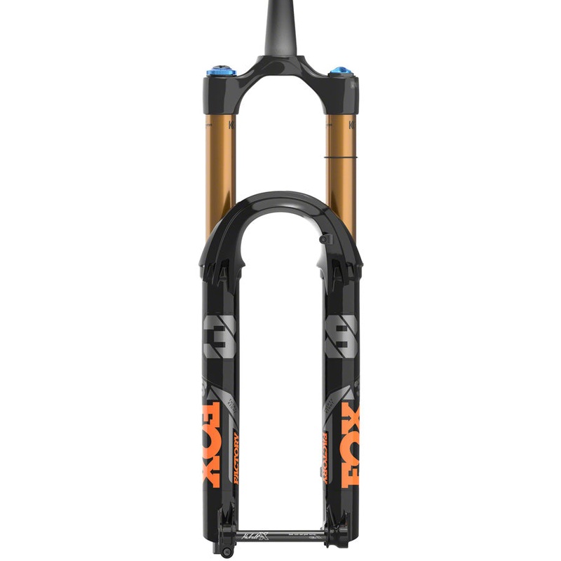 FOX 38 Factory Suspension Fork – 27.5″ 170 mm 15 x 110 mm 44 mm Offset Shiny BLK GRIP2 Kabolt-X