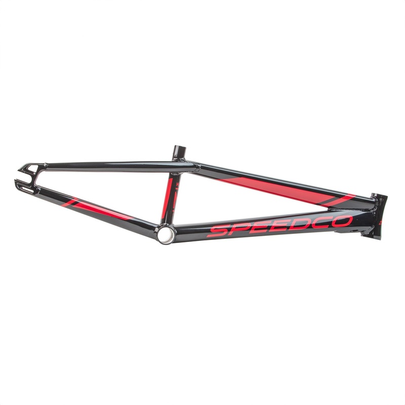 Speedco M2 Disc Alloy BMX Race Frame-Gloss Red Pro