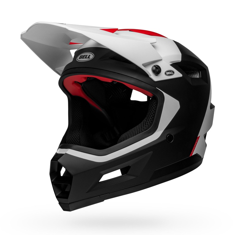 Bell Sanction 2 DLX MIPS BMX Race Helmet-Deft Matte Black/White X-Small/Small